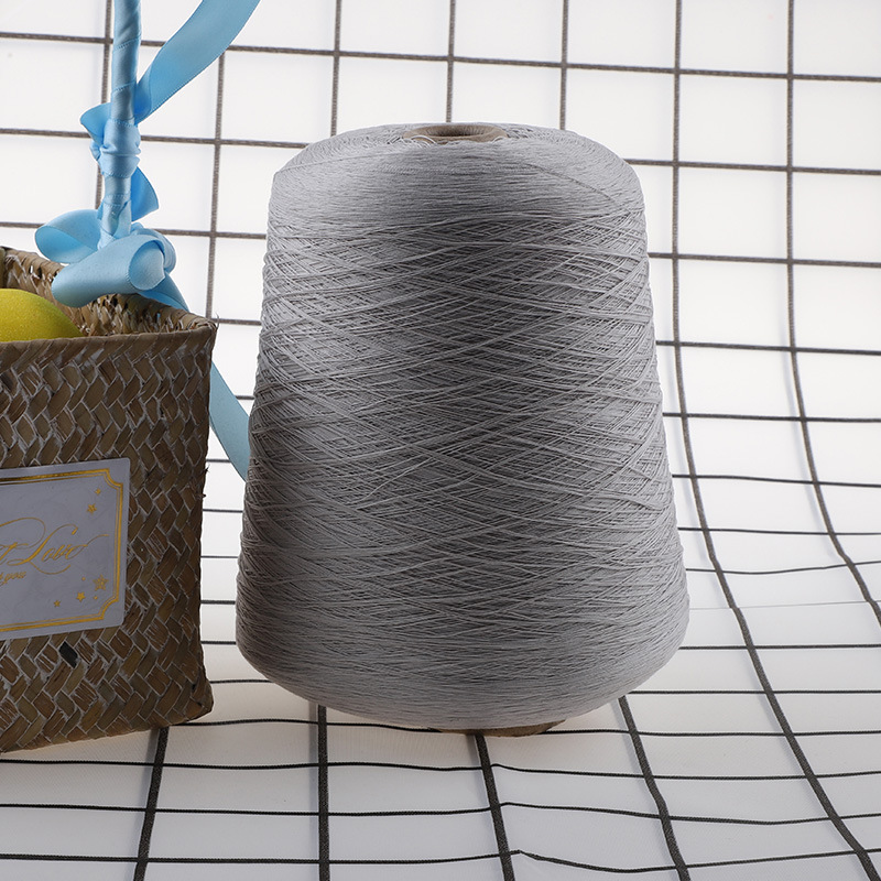 跨境207烧毛丝光缝纫线 烧毛丝光棉线绣花线牛仔工艺品用线车缝线