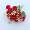 Simulation flower bouquet rose European -style small handle fake flower home wedding decorative dining table vase placed