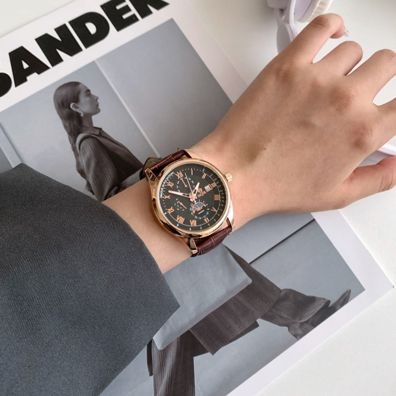 Teenager Stylish Watch for Men and Women, Student Party Ins High-Value Fashion Street Cool Round Large Dial Men's Watch