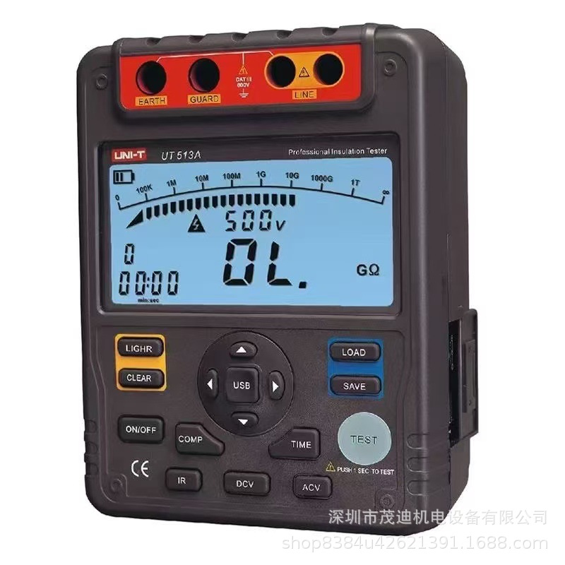 UT513A/UT513B/UT513C 绝缘电阻测试仪