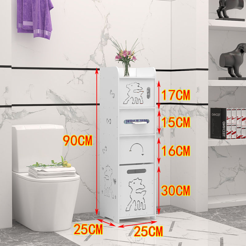 inodoro de borde estante para colocar papel higiénico inodoro de piso inodoro de esquina triangular gabinete de almacenamiento de almacenamiento gabinete de esquina hendida