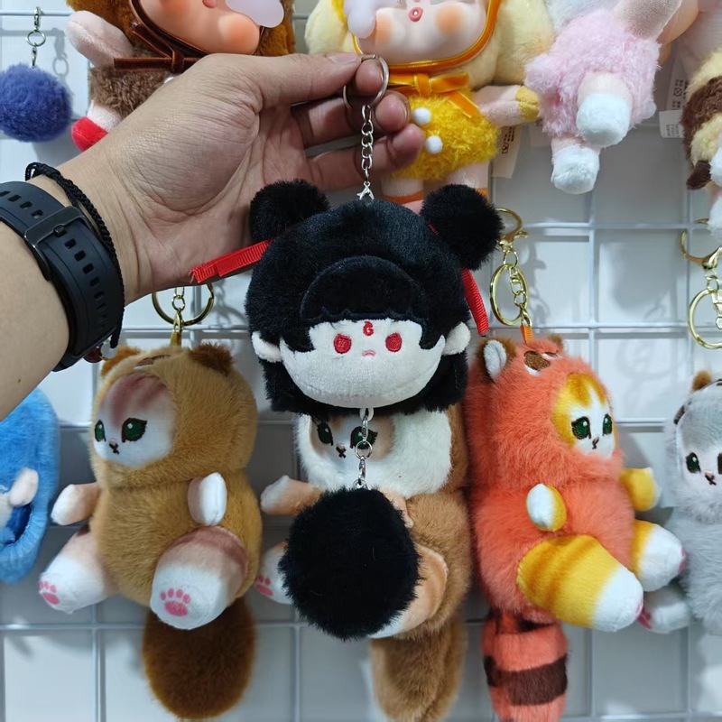完成品ネザ綿人形 Ao Bing ぬいぐるみペンダント人形クリエイティブ人形親友キーホルダーバッグペンダント|undefined