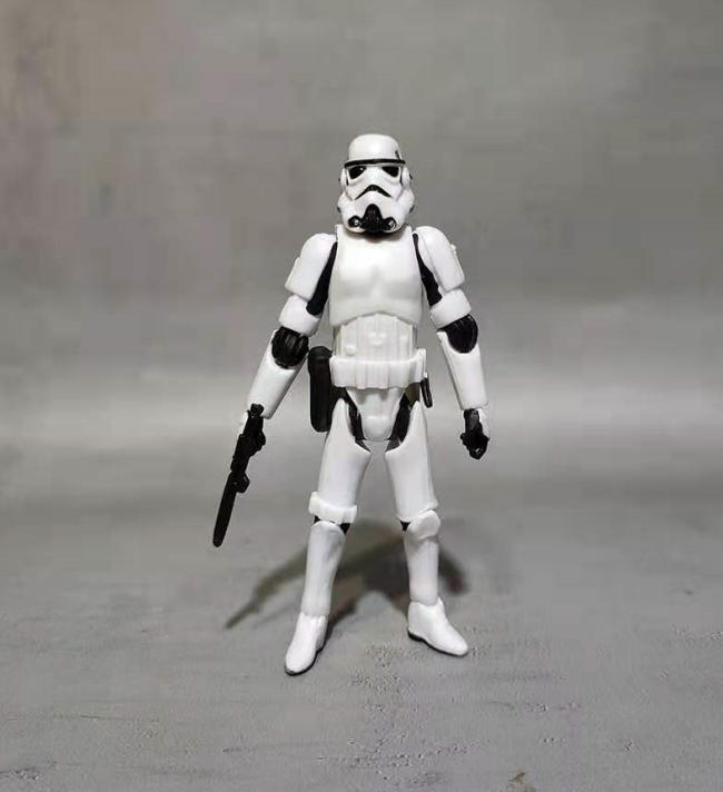 10 - 18CM Star Wars mano modelo de juguete blanco juez de tormenta articulaciones muñecas móviles