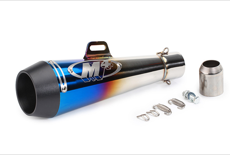 Motorcycle Modification Parts for Yamaha Tmax500, Kawasaki Huanglong 600, Large-Displacement M4 Exhaust Pipe Universal
