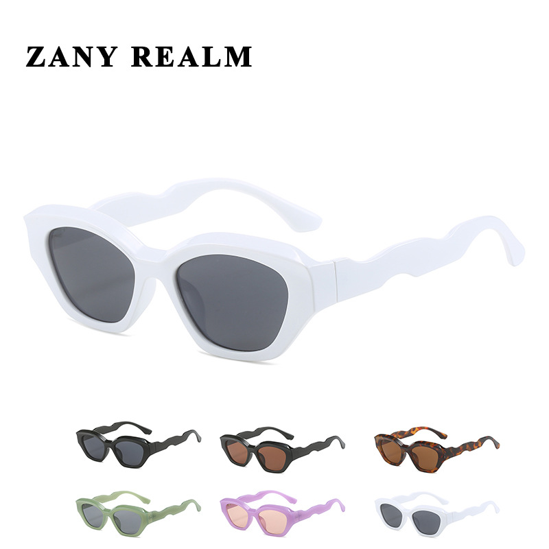 Nuevo original estilo coreano dopamina desgaste gafas de sol transfronterizo neutral dulce estilo fresco UV400 gafas de sol fabricante en stock