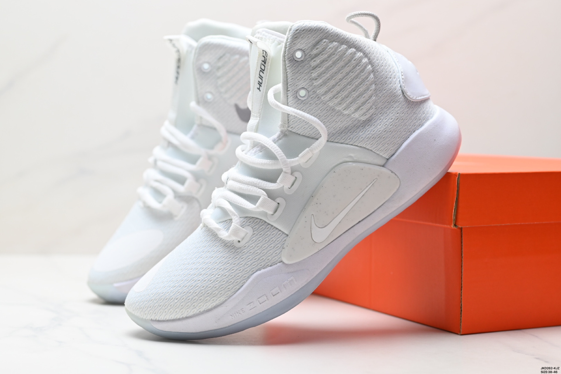 Zapatillas de baloncesto de combate real seemax Hyperdunk X 10 amortiguación hombres y mujeres entrenamiento deportivo zapatos casuales HD2018