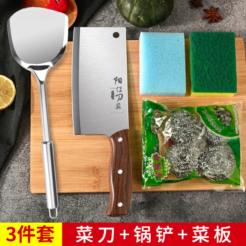 Cuchillo de corte de verduras 2 - en - 1 cuchillo de corte de tablero de corte conjunto de cocina dormitorio utensilios de cocina de corte de verduras de acero inoxidable