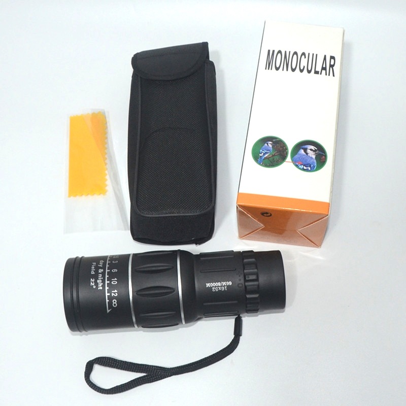 户外旅游高倍单筒望远镜16X40蓝膜 单筒望远镜 观鸟旅游