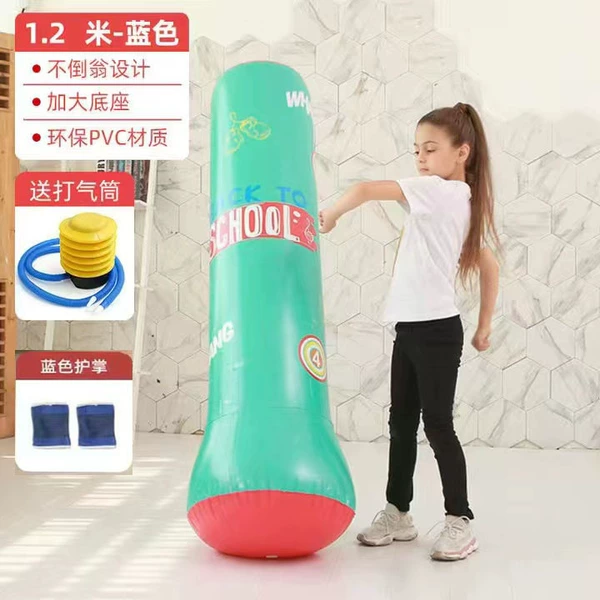 Blue air pump, gloves for gym, 1.2meter