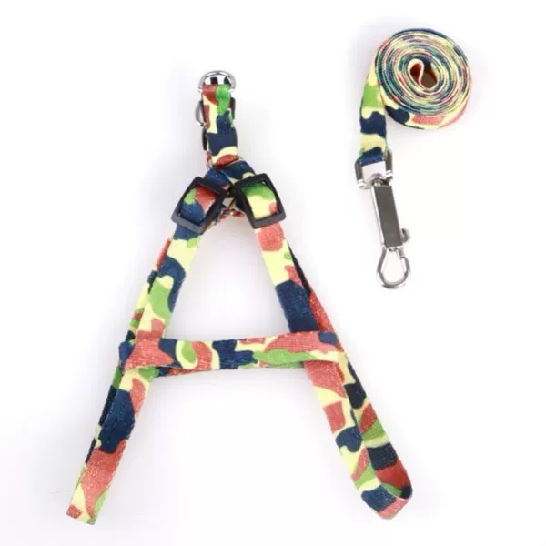 Camouflage: chest and back with rope