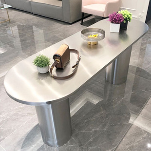 Shengjining Sjn Clothing Store Island Display Stand Stainless Steel Display Props Jewelry Store Middle Display Stand