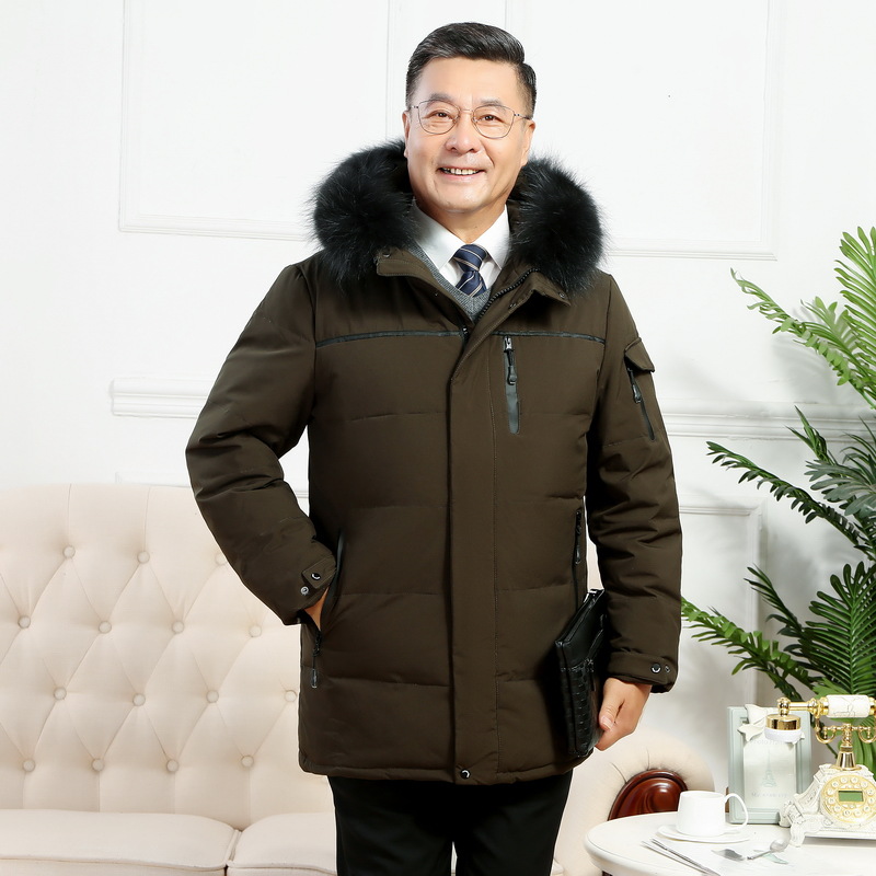 크로스 보더 제조 업체 도매 툴링 다운 재킷 남성 두꺼운 짧은 코트 다운 작업 의류 한국 패션 아웃도어
