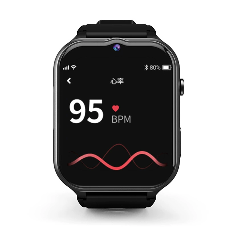Protective smart children's watch for elderly, with synchronisation with phone, waterproof bracelet, support function for all network communication standards