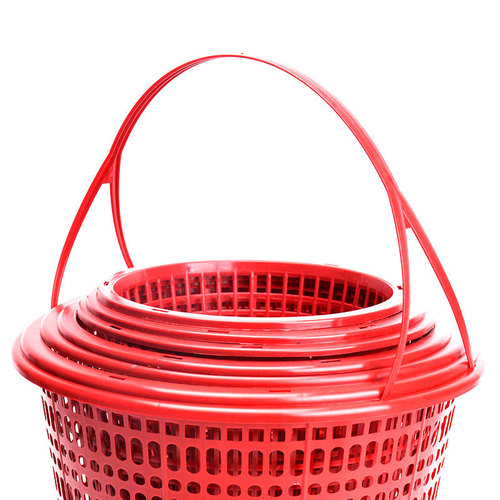 IYR7 Round Fruit Harvest Basket 1-10 Pounds Strawberry Basket Plastic Handheld Round Basket Blueberry Cherry Mulberry Basket Waxberry
