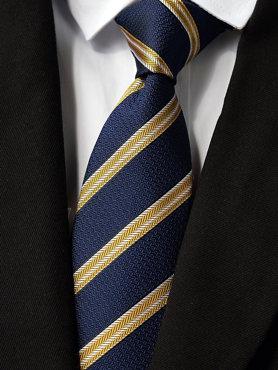 Corbata de seda de alta calidad, ropa formal de hombre, moda casual, estilo coreano, novio profesional, matrimonio, gris retro británico image 26
