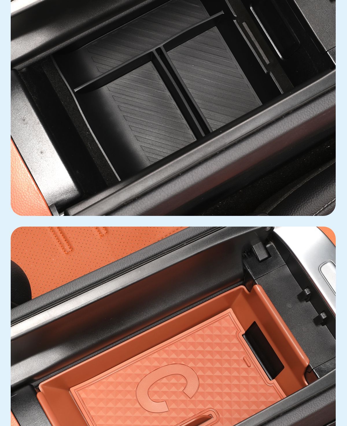 Mercedes-Benz GLC300L New C- Class E-Class/E300L/C260 Armrest Box Storage Box Central Control Storage Box Interior Storage
