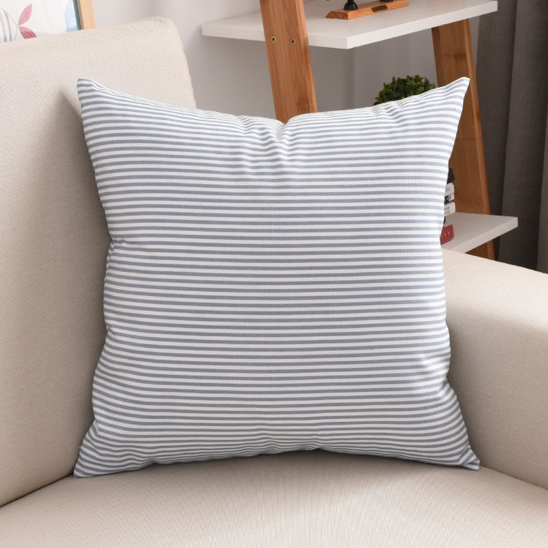 Cojín de asiento de algodón y lino para oficina y sofá