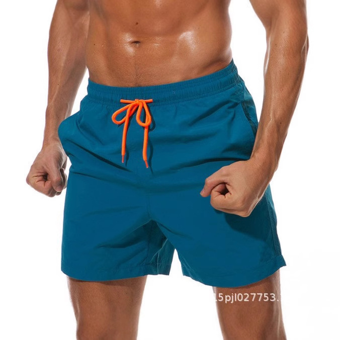 2023 Cross-Border Export Men's Vacation Swimming Beach Pants Men's Quarter Shorts Breathable Waterproof Sports Casual Pants