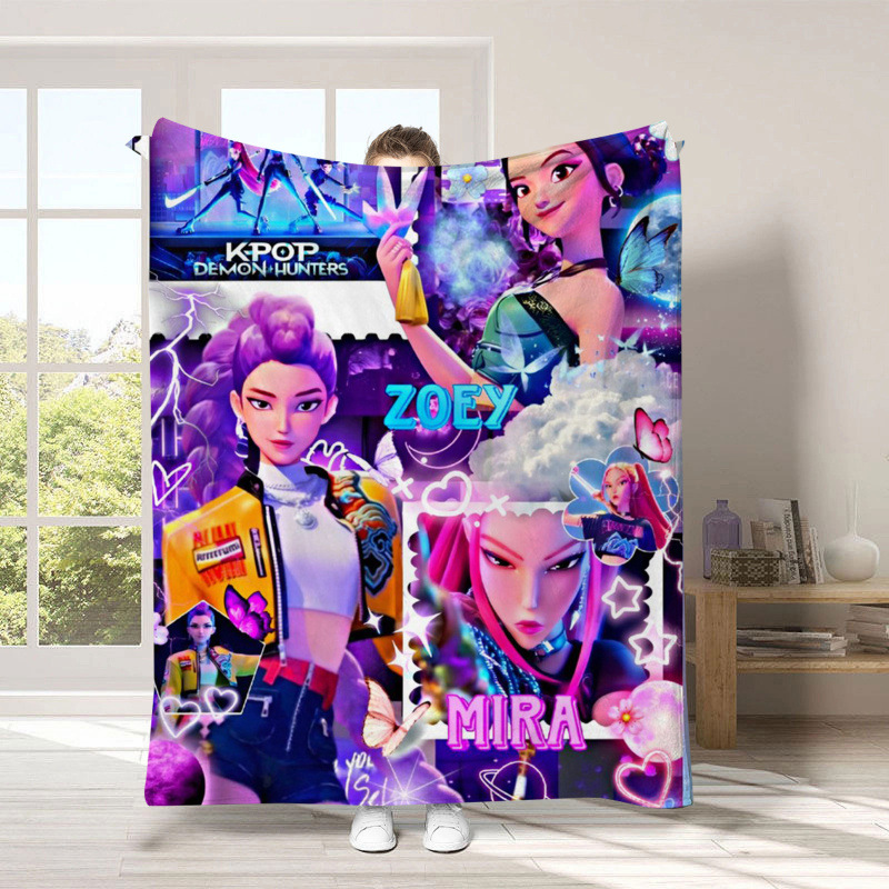 Explosiones transfronterizas de caza de brujas mantas de franela de comercio exterior Amazon mantas de cama gruesas mantas