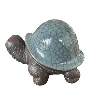 Yizi Ge Kiln Ceramic Tea Pet Zodiac Ornaments Creative Mini Kung Fu Kid Dragon Turtle Basaltic Opening Pattern