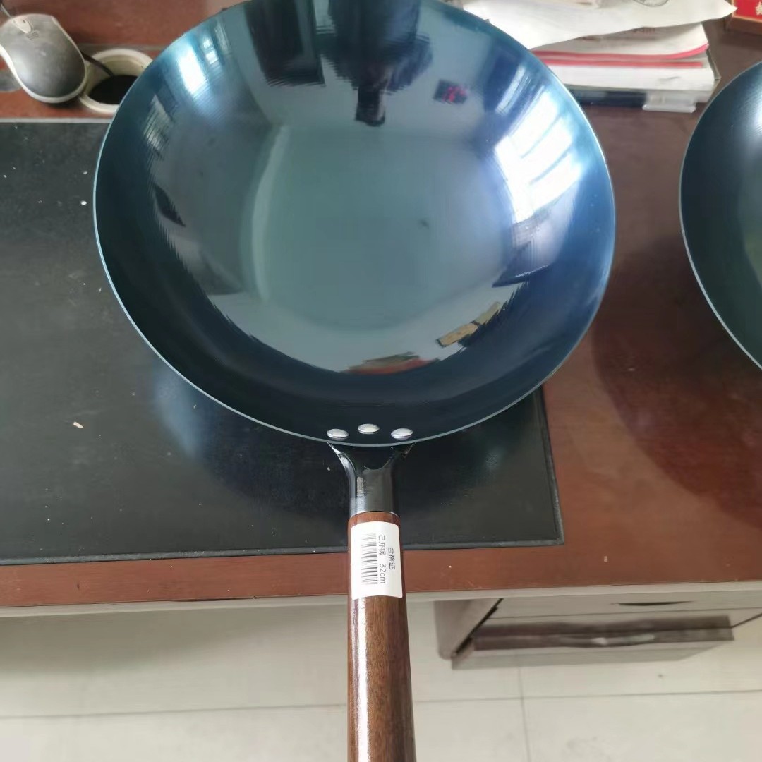 32cm 구운 청철 냄비(열림)