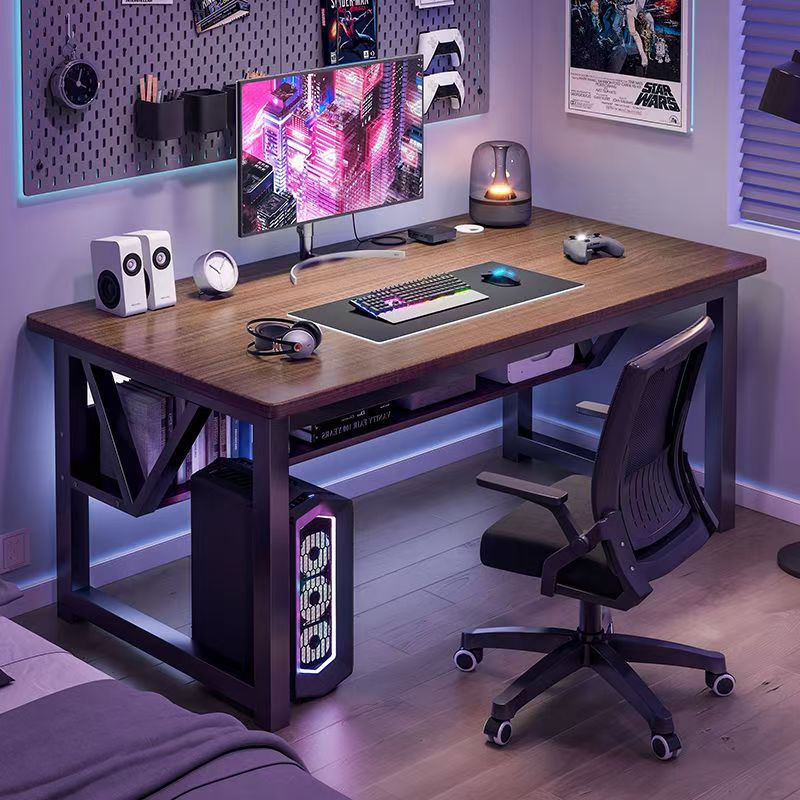 Computer Desk Desktop Bedroom Home E-Sports Table Modern Simple Office Workbench Student Learning Writing Desk