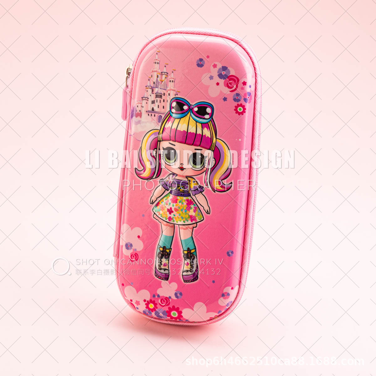 迪兰仕 Pencil case, capacious waterproof gift box for elementary school students for kindergarten, 3D