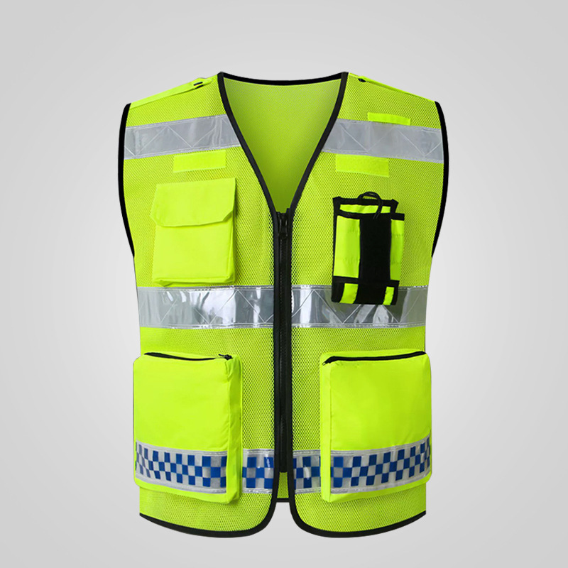 Zhaoxuan Oxford cloth warning clothing traffic reflective vest construction site reflective clothing duty Road Administration mesh reflective vest