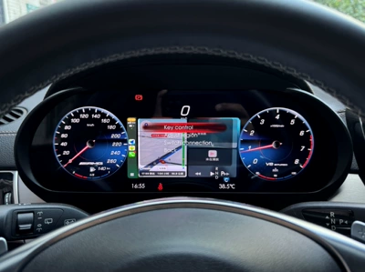 automobile instrument, benz c-class/GLC with screen Carplay - gls-x166-gasoline-version-2016-2019