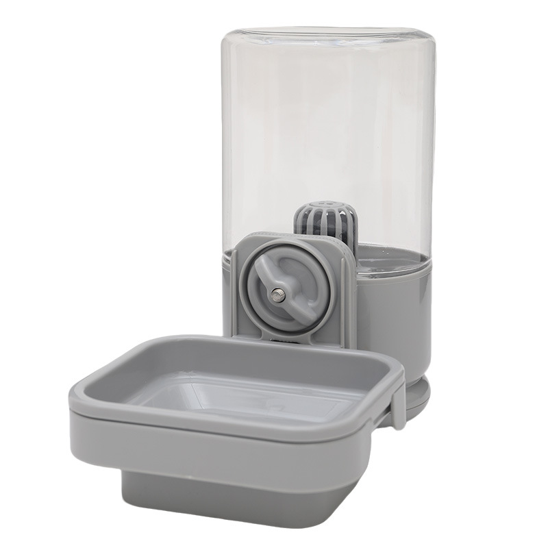 Dispensador de agua para gatos, hervidor colgante, bebedero para perros, boca no mojada, tazón de agua, alimentación automática, jaula para gatos, suministros para mascotas