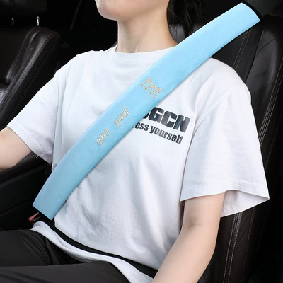 Seat belt shoulder pad | Supplies - blue-75cm