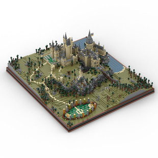 C4545 Magic Castle Epic Detailed Building with 8 Iconic Locations 11726 Parts