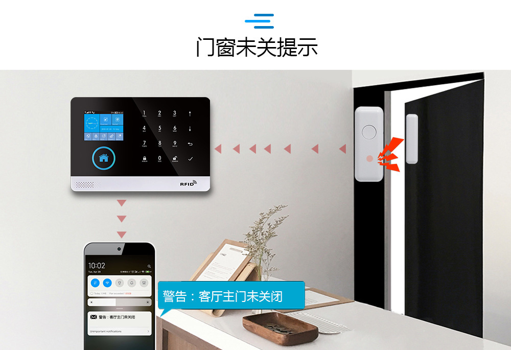 家庭防盗报警主机