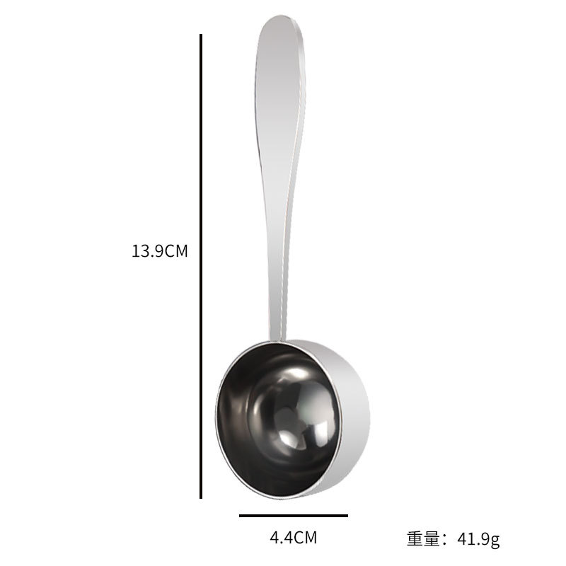 Acero inoxidable café leche té utensilios de cocina cuchara cuantitativa cuchara de polvo cuchara de condimentos herramientas de cocina de horneado cuchara cuantitativa