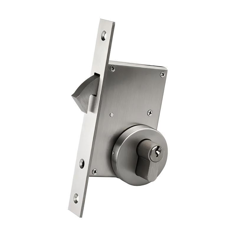 Fábrica personalizada estándar europeo 30 / 50MM puerta deslizante de gancho único puerta deslizante de acero inoxidable 304 puerta de bloqueo de núcleo