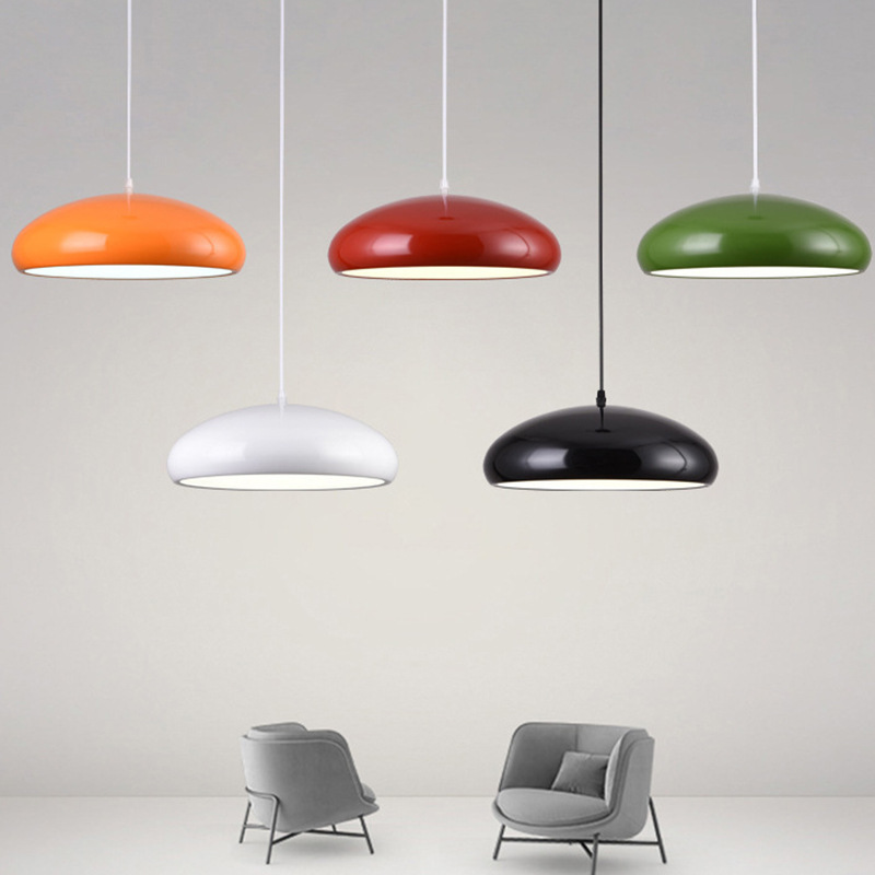 Chandelier Iron Chandelier Nordic Style Chandelier Color Chandelier Chandelier Kit Lampshade Ceiling Corridor Chandelier