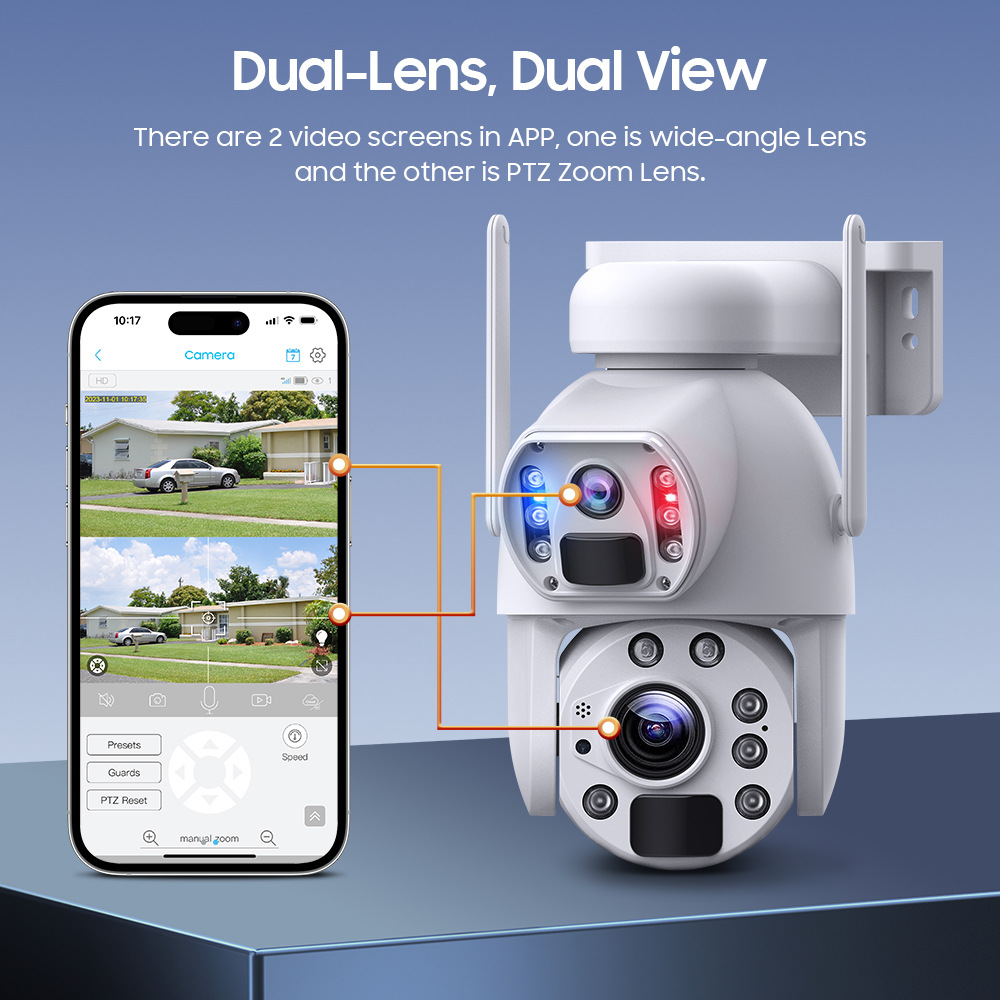 6.000.020 veces la cámara de vigilancia solar del zoom óptico UBOX se dobla la cámara de vigilancia del bajo consumo de energía