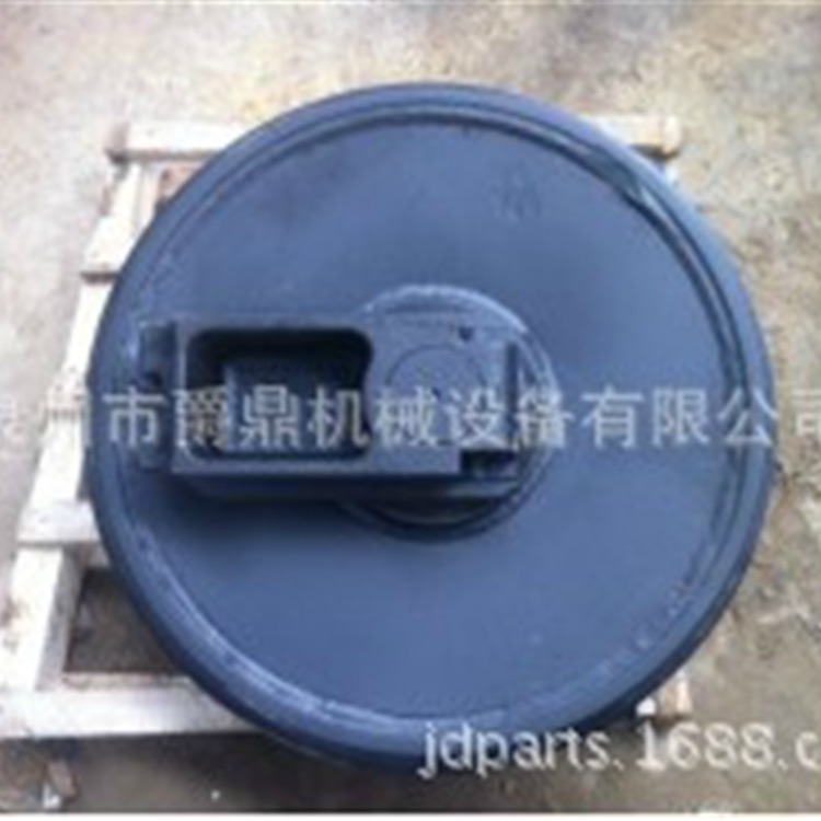 挖机配件卡336EL/345B/345BL特导轮导向轮承重轮链条底盘件厂家