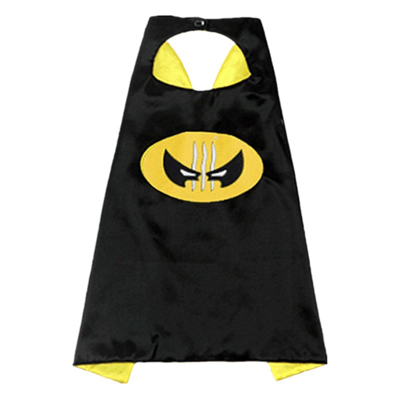 Детский плащ Человека-Паука-героя Плащ Халка Детский плащ-маска на Хэллоуин-шоу костюм