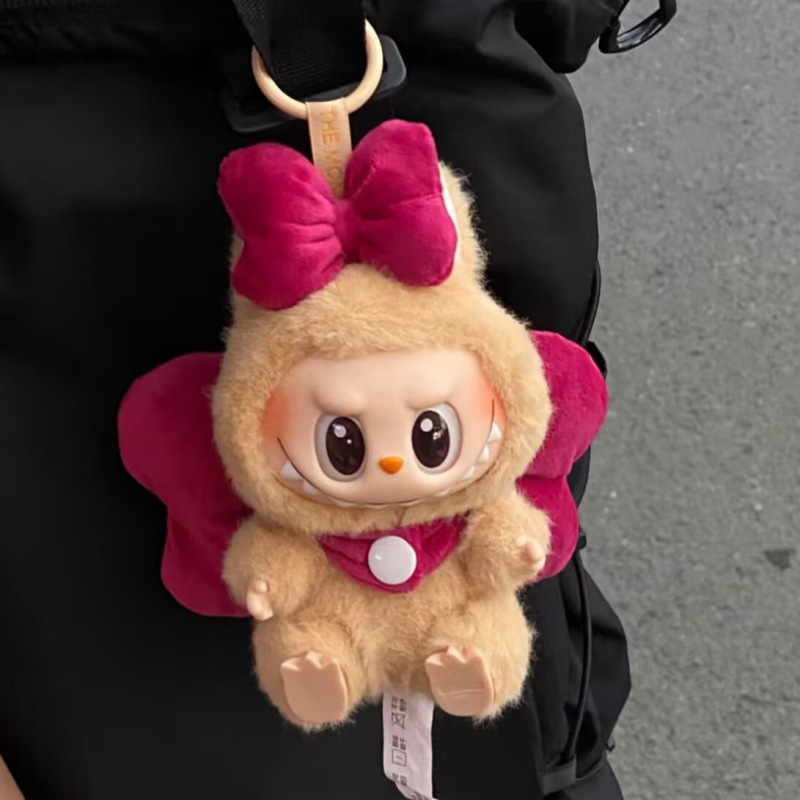 蝴蝶结娃衣bubu娃衣坐坐派对一三代盲盒布布衣服毛绒搪胶脸娃衣|undefined