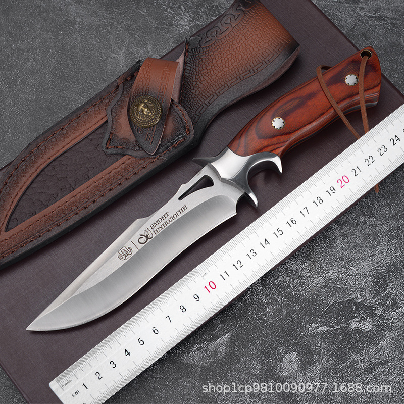 热销破将二代M390锋利直刀户外登山露营荒野便携高硬度一体直刀