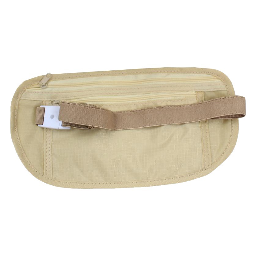 Cross-Border Travel Storage Bag, Lightweight Waist Bag, Outdoor Sports Storage Bag, Portable Coin Purse, Mobile Phone and Passport Organizer Bag