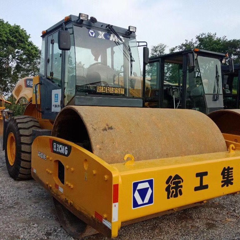 XCMG XS223JE (22T) 26T Cixi rodillo de acero usado 22 toneladas rodillo de carretera XS202J XS225