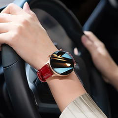 2025新型スマート腕時計ブルートゥース通話腕時計女性の軽豪華血圧体脂肪心拍数心電運動
