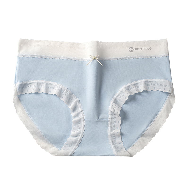 Fenting otoño y invierno de mujer 10A antibacteriano entrepierna de algodón polilactado pantalones interiores de mujer respirables pantalones interiores de niñas