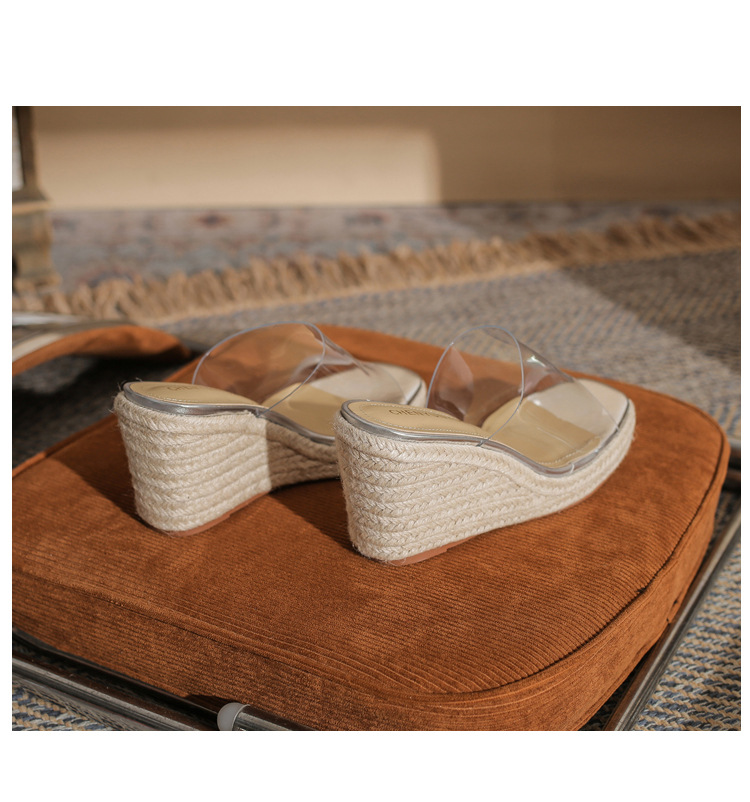 Sandal cao gót nữ đế xuồng bít mũi hở ngón, gót 9 cm, phong cách mới 2026 — màu trắng chi tiết 24