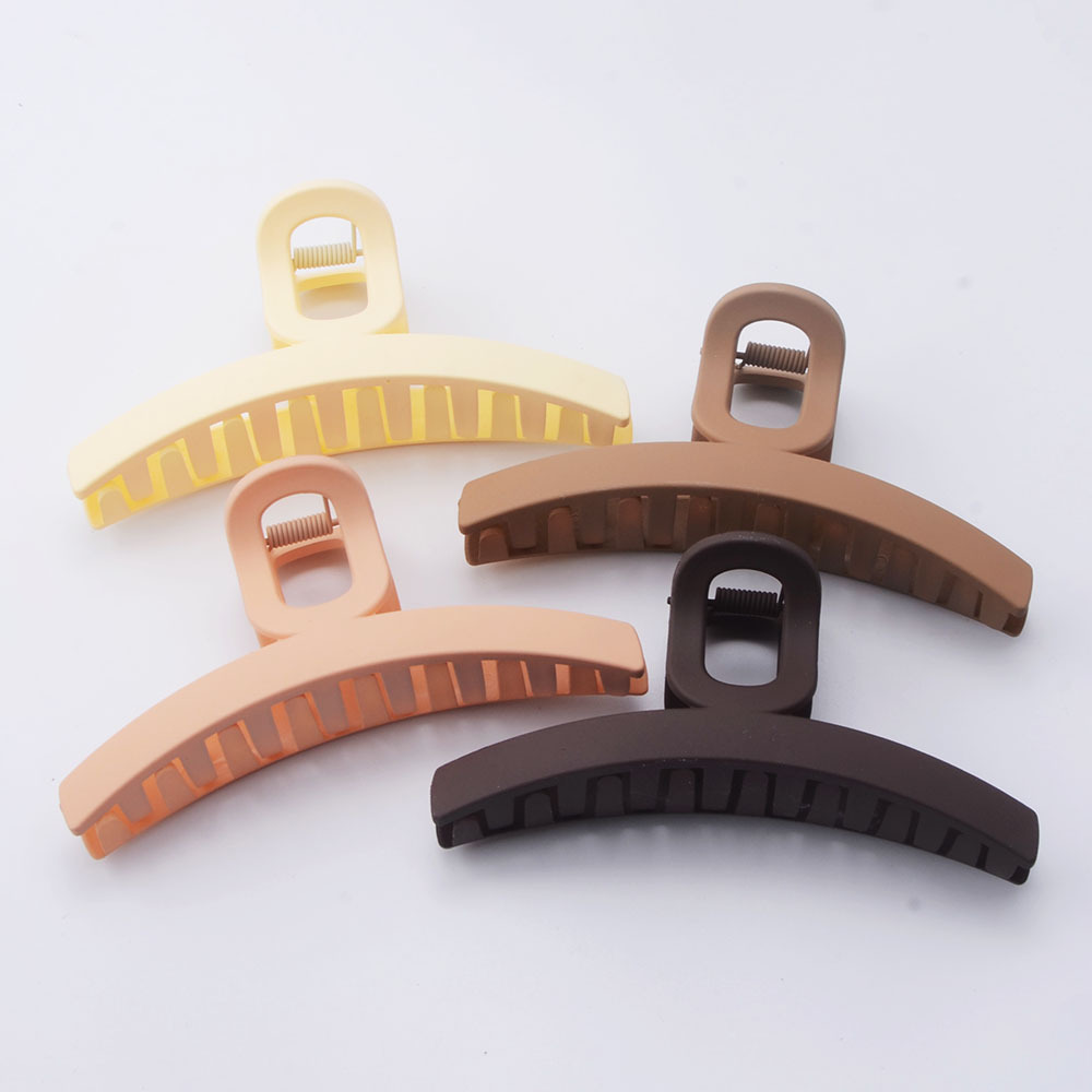 Leche helada serie marrón Cabeza trasera grande updo pinza de pelo horquilla accesorios para el cabello tocado clip de pelo pequeño clip de lote de joyería