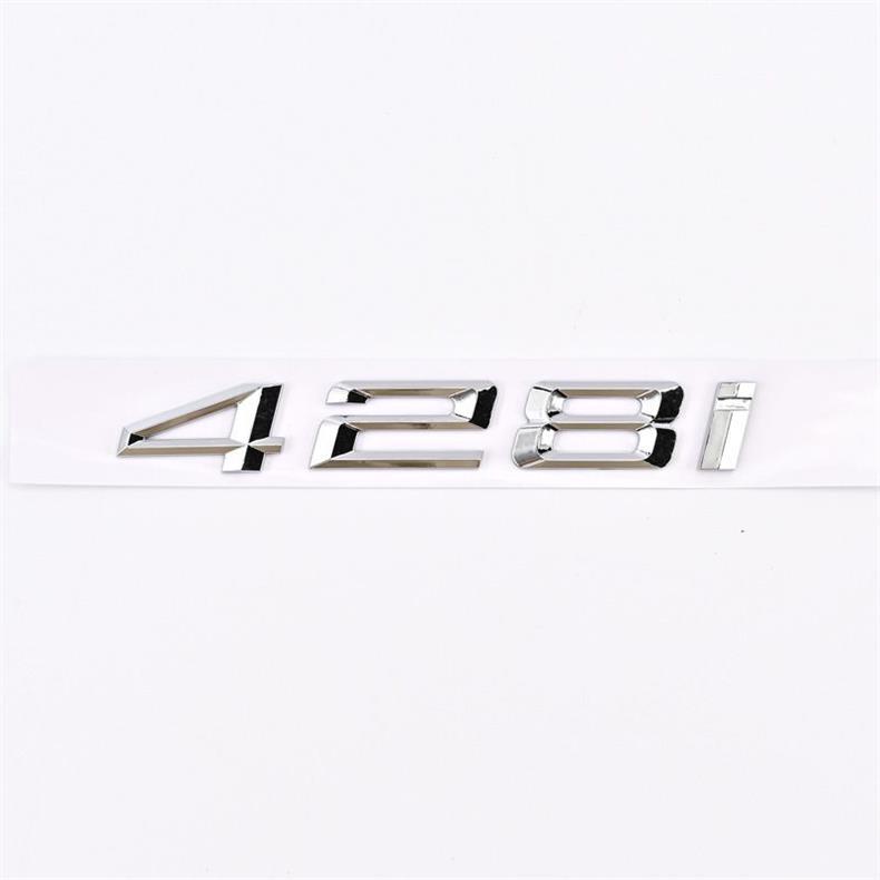 Old model BMW 420i car stickers, 425i lettering, 428i rear emblem, 435i displacement badge, 440i car emblem, modification