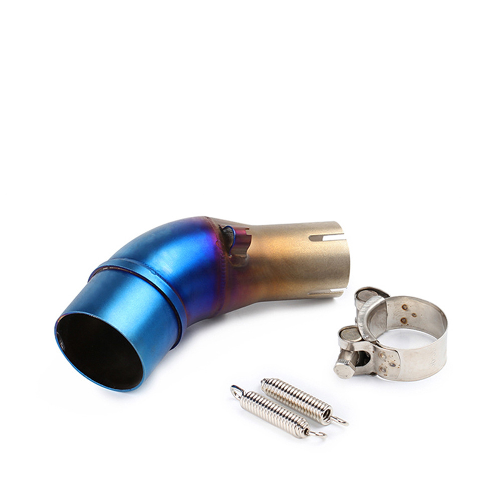 Suitable for Motorcycle Scooter Modification Yamaha R25/R3 Stainless Steel Middle Section Middle Section Exhaust Pipe Modification