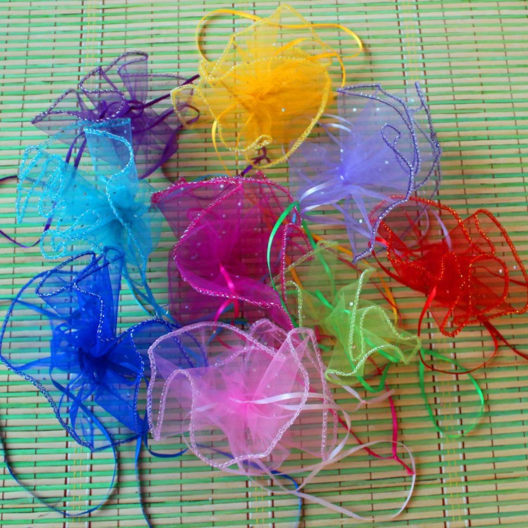 Новый творческий диск блестки Саше мешок ювелирных изделий круглый мешок пряжи мешок подарка фабрики прямые оптовые